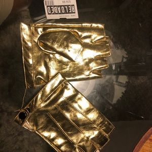 Gold gloves ( Phone Gloves)